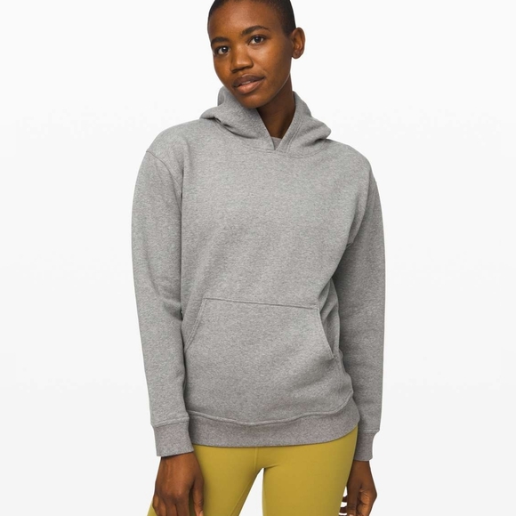 lululemon athletica Tops - Lululemon All Yours Hoodie Medium Heather Grey